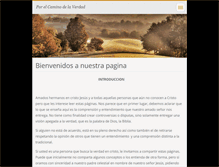 Tablet Screenshot of porelcaminodelaverdad.com
